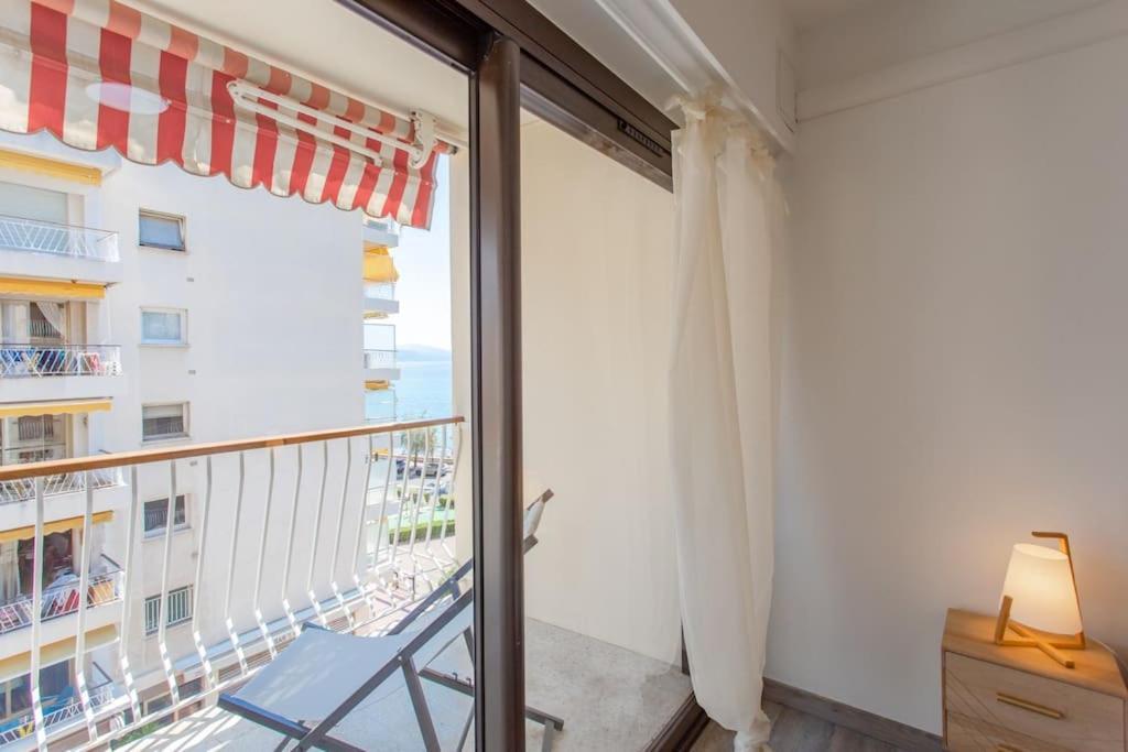 La Perle 2 P Terrasse Vue Mer 1Min Plage Clim 罗克布吕讷-卡普马丹 外观 照片